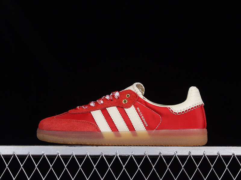 WALES BONNER X SAMBA SHOES COLLEGIATE ORANGE/ECRU TINT/COLLEGIATE ORANGE