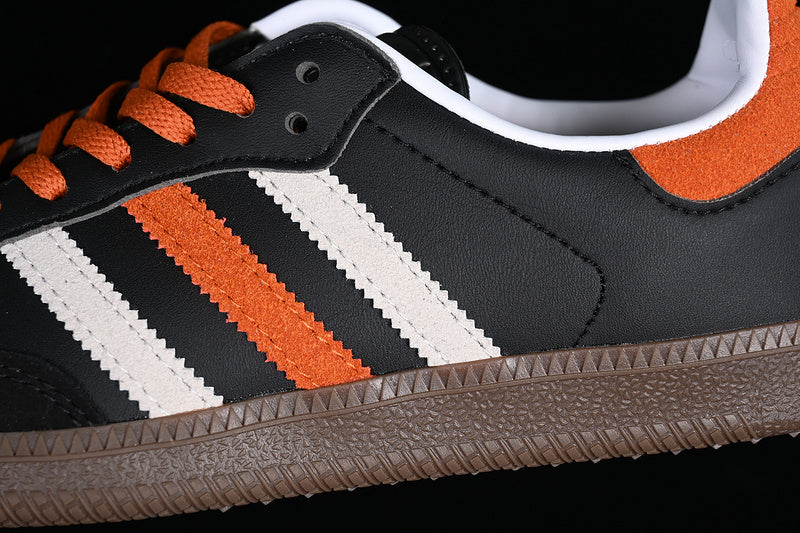 ADIDAS SAMBA VEGAN WHITE/ORANGE/BLACK