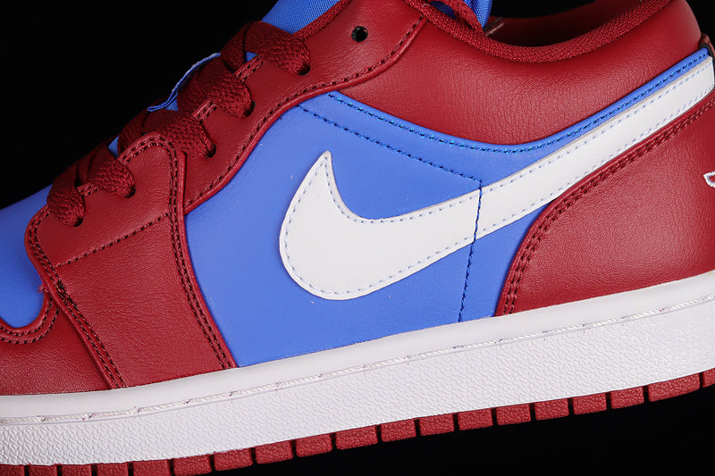 Jordan 1 Low
Pomegranate Medium Blue