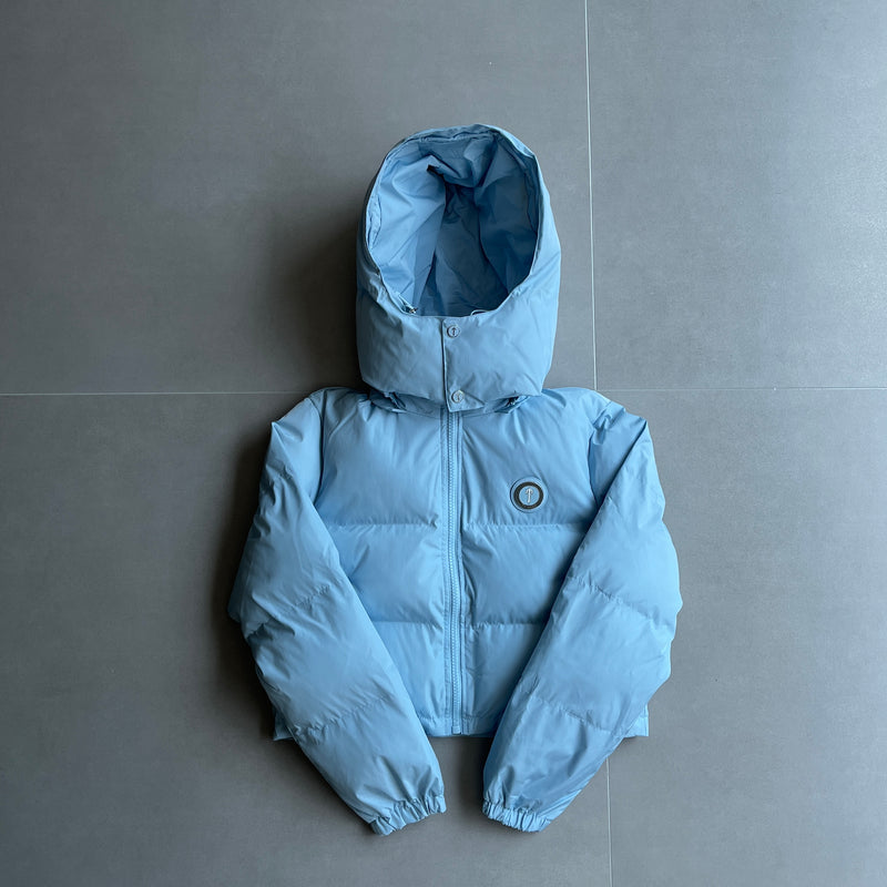 Jaqueta Puffer Trapstar Baby Blue (Feminina)