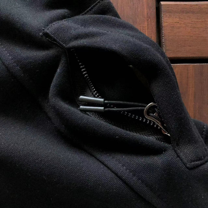 Moletom C.P. Company Zipper Black