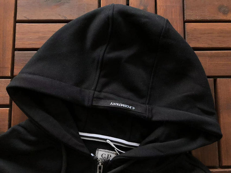 Moletom C.P. Company Zipper Black