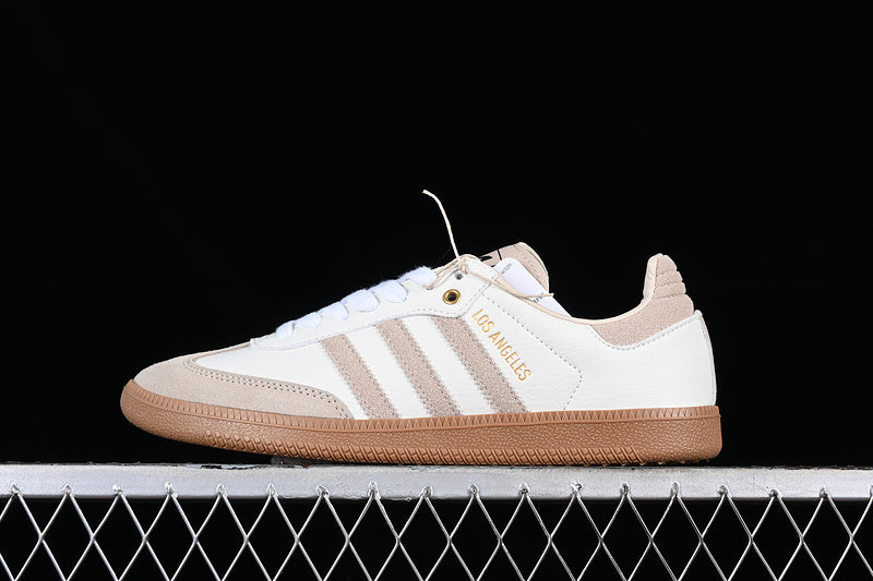 ADIDAS SAMBA VEGAN GREY/BROWN/WHITE