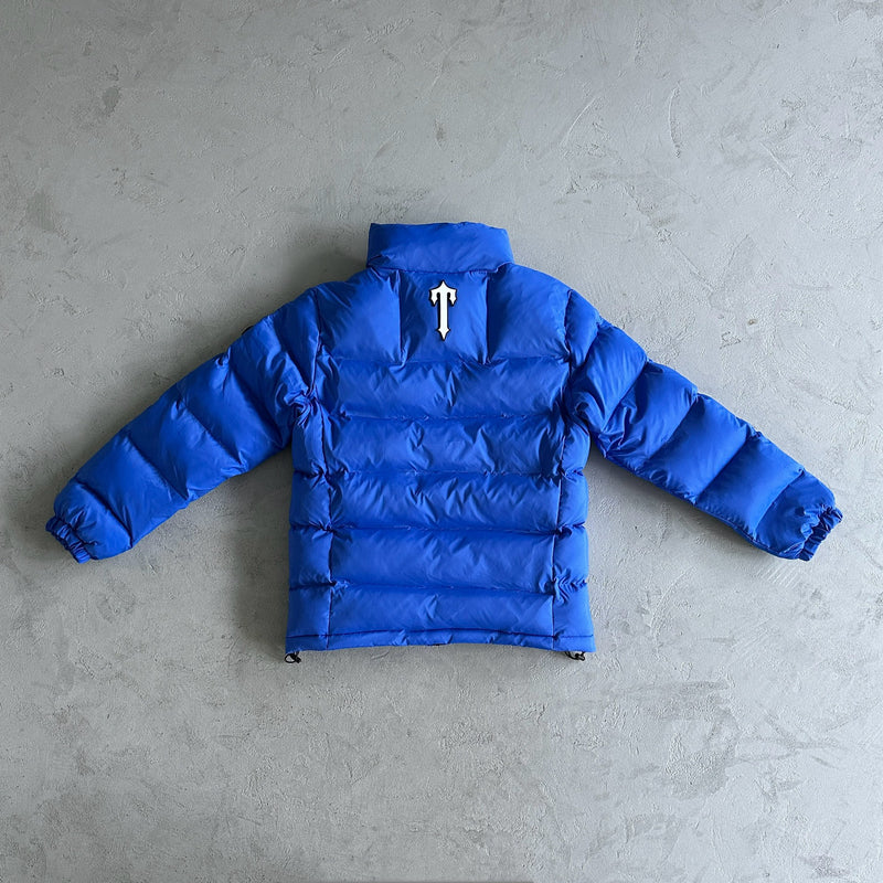 Jaqueta Puffer Trapstar Azul Cobalto