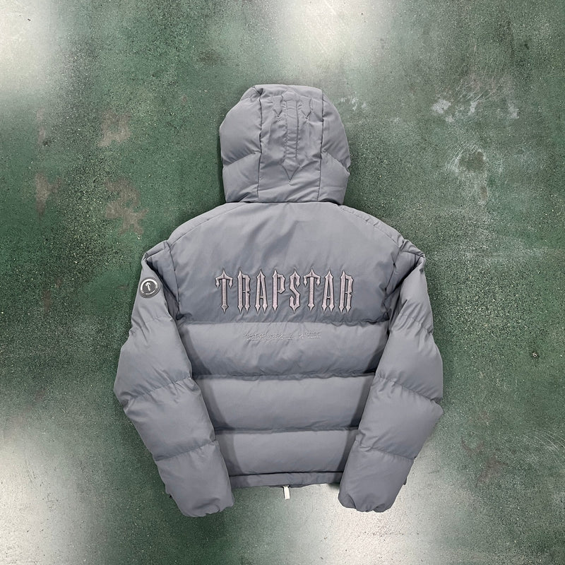 Jaqueta Puffer Trapstar Grey