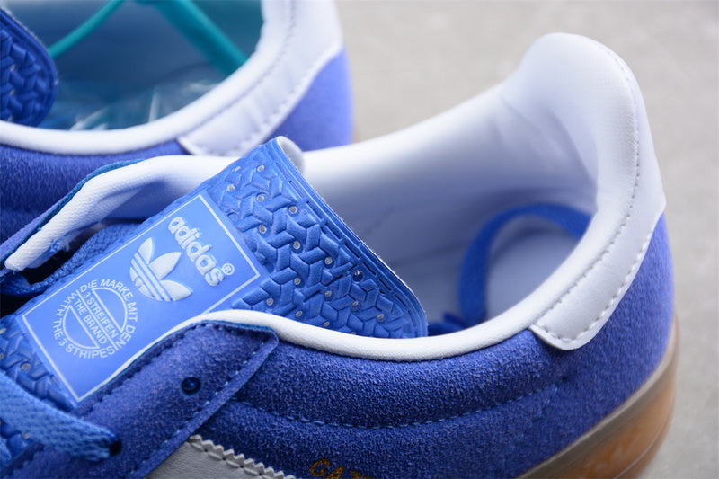 ADIDAS ORIGINALS GAZELLE INDOOR BLUE/WHITE/FUSION GUM