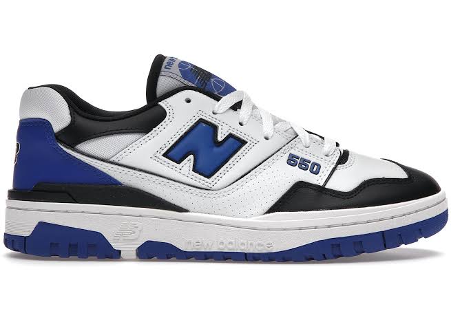 New Balance 550
White Royal Black