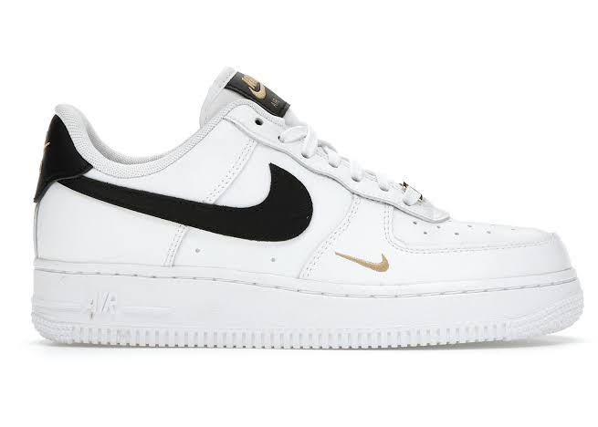 Nike Air Force 1 Low '07 Essential
White Black Gold Mini Swoosh