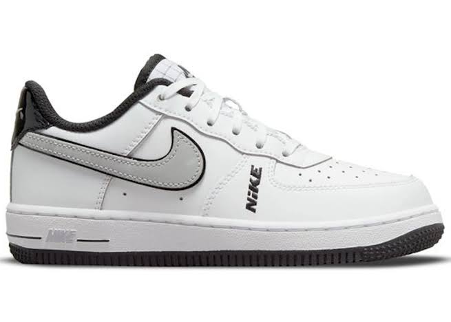 Nike Air Force 1 Low LV8
White Black Wolf Grey (PS)