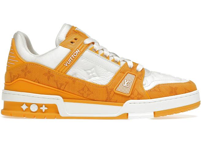 Louis Vuitton Trainer
Yellow Monogram Denim White