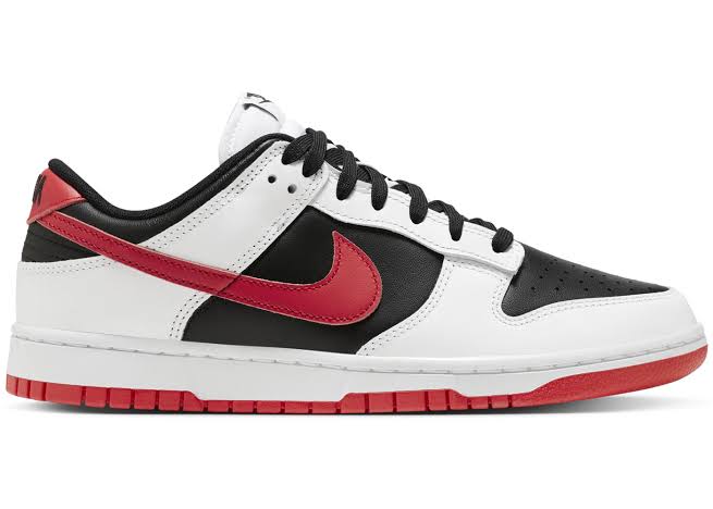 Nike Dunk Low Retro
White Black University Red