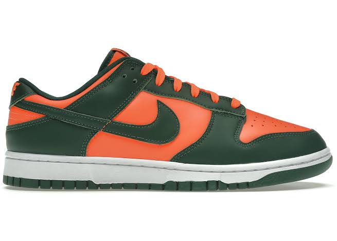 Nike Dunk Low Retro
Miami Hurricanes