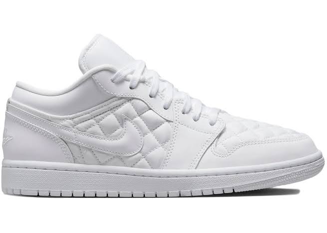 Air Jordan 1 Low
Quilted White