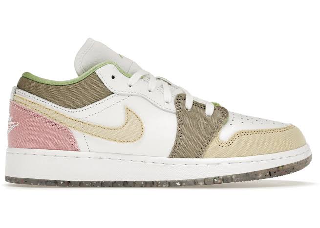 Jordan 1 Low
Pastel Grind Vivid Green (GS)