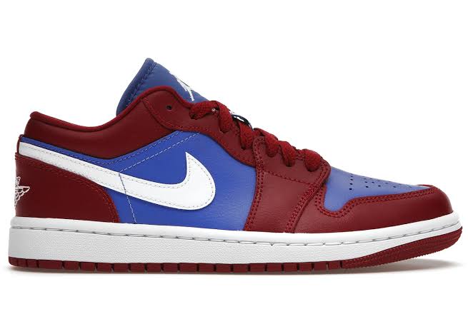 Jordan 1 Low
Pomegranate Medium Blue