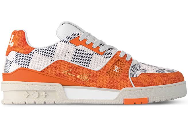 Louis Vuitton LV Trainer
Damier White Orange