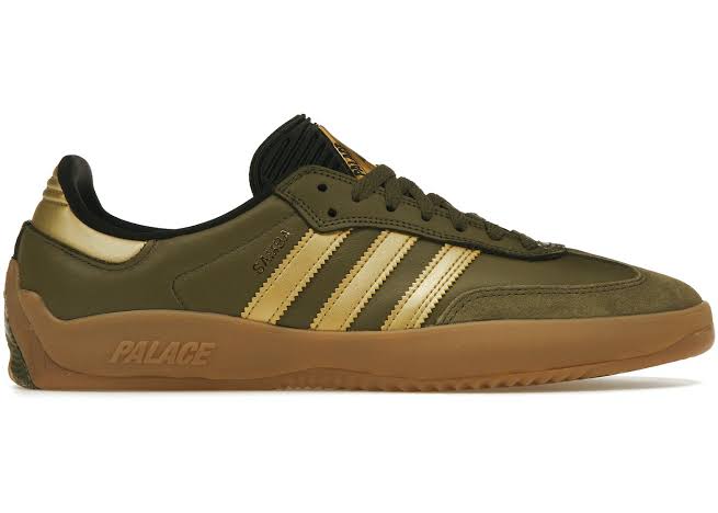 ADIDAS SAMBA PALACE X PUIG FOCUS OLIVE/METALLIC GOLD/GUM