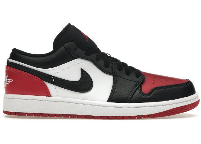 Jordan 1 Low
Bred Toe 2.0