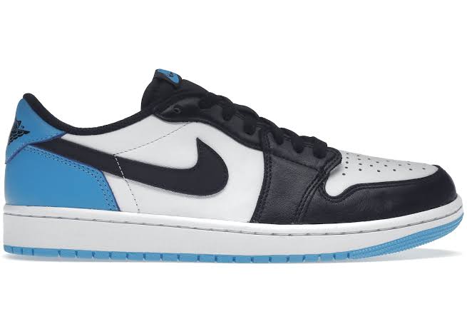 Jordan 1 Retro Low OG
Black Dark Powder Blue