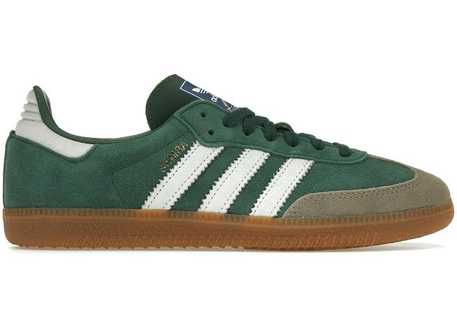 ADIDAS SAMBA OG COLLEGIATE GREEN/FOOTWEAR WHITE/GUM