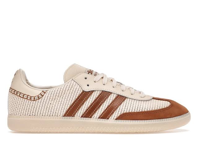 ADIDAS WALES BONNER X SAMBA CREAM WHITE/BROWN/CREA WHITE