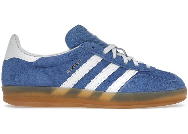 ADIDAS ORIGINALS GAZELLE INDOOR BLUE/WHITE/FUSION GUM