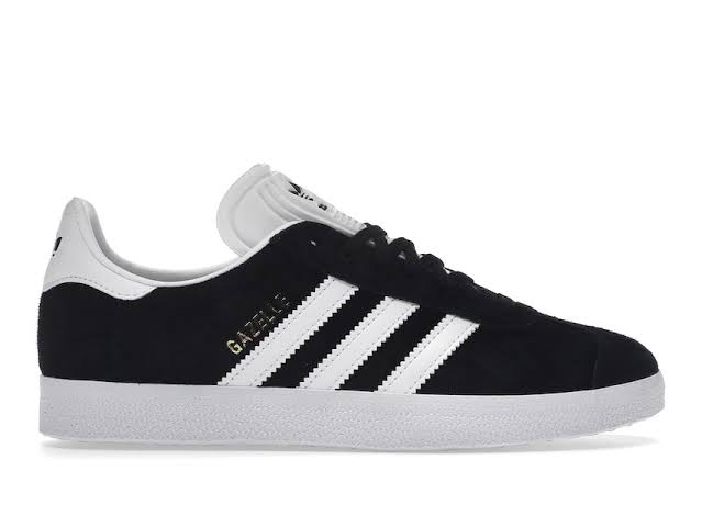 GAZELLE SHOES CORE BLACK/WHITE/GOLD METALLIC