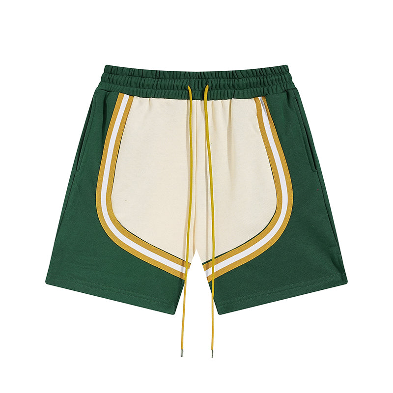 Shorts Rhude Verde/Branco