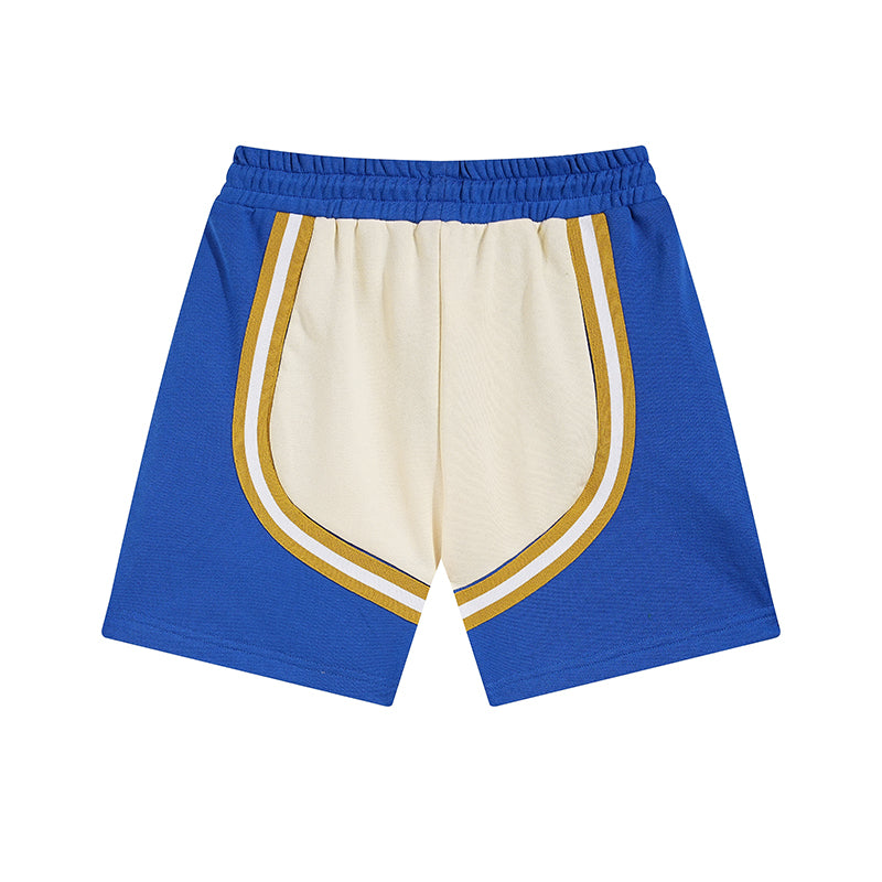 Shorts Rhude Azul/Branco