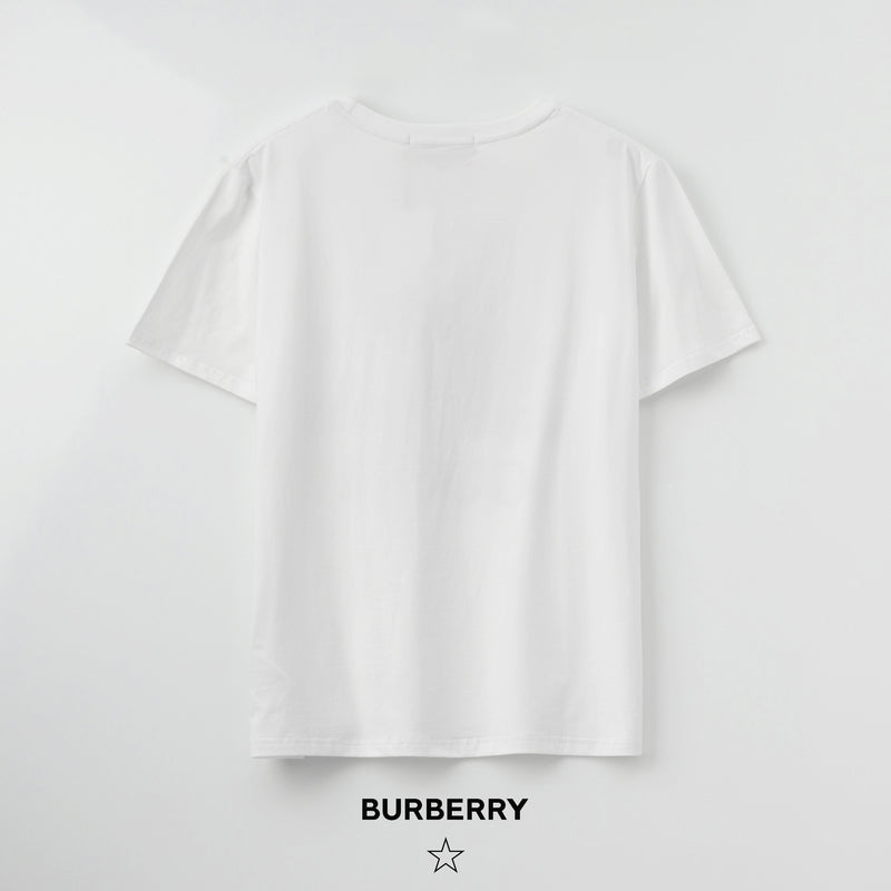 Camiseta Burbarry Branca London Estampa