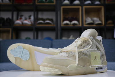 Jordan 4 Retro Off-White Sail
