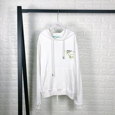 Moletom Off White Branco/Verde