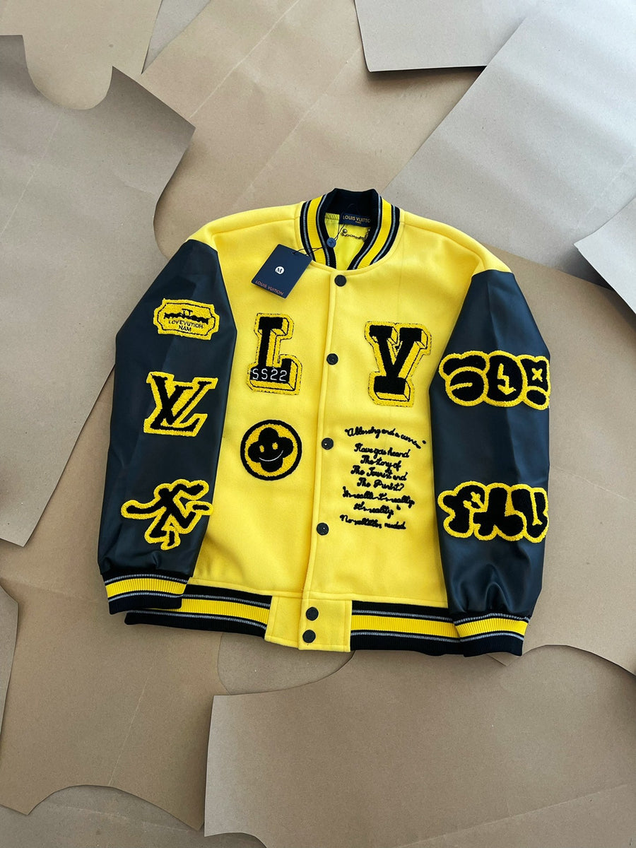 Jaqueta LOUIS VUITTON Varsity Yellow Black - Encomenda - Rabello Store -  Tênis, Vestuários, Lifestyle e muito mais