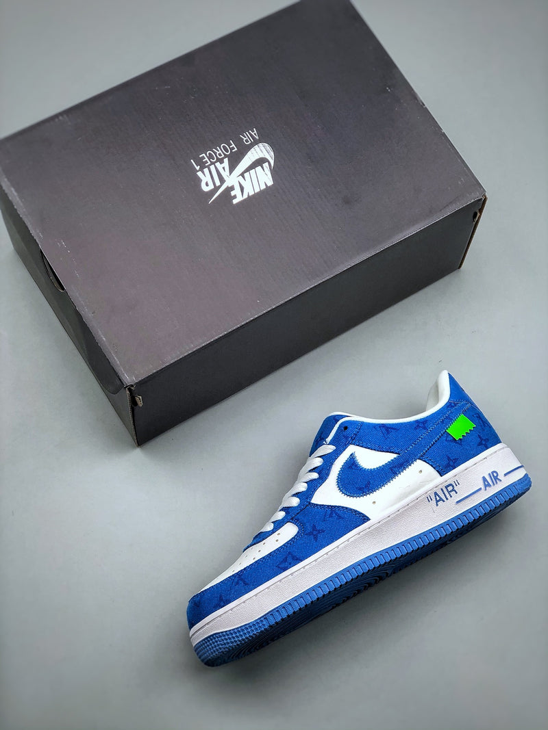 Nike Air Force 1 Louis Vuitton Blue