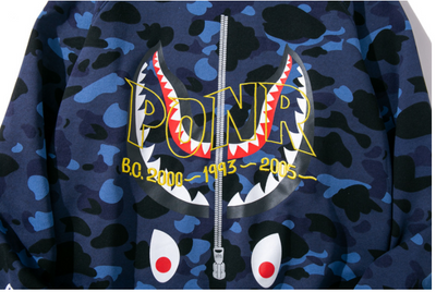Blusa Bape blue