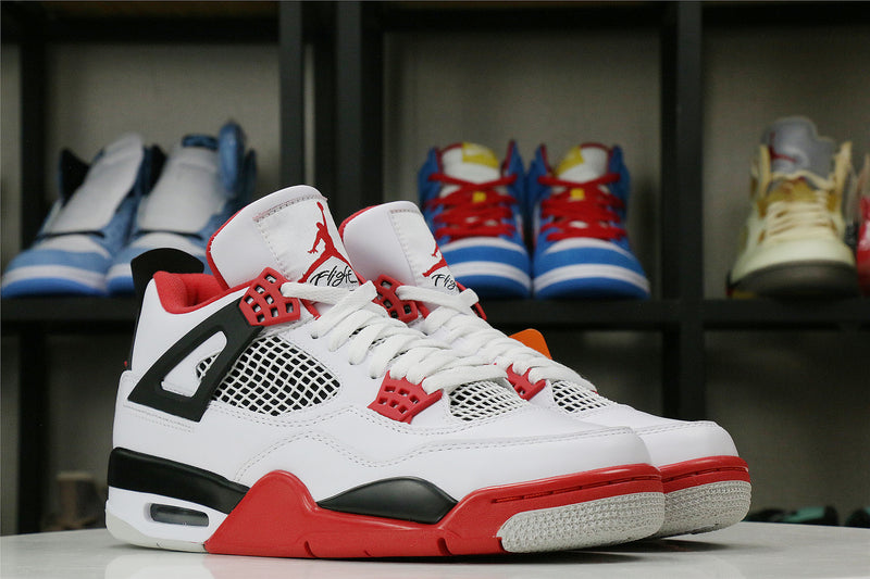 Jordan 4 Retro Fire Red