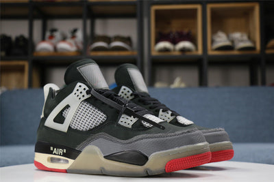 Jordan 4 Bred Off-White