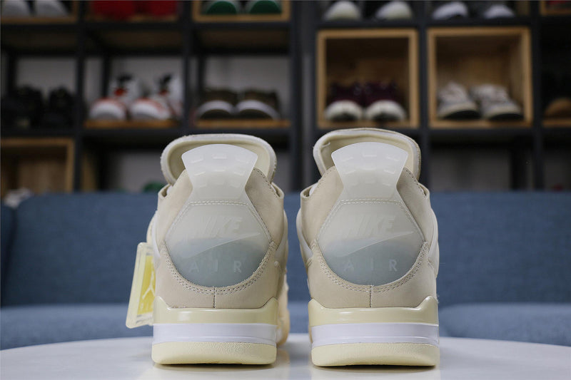 Jordan 4 Retro Off-White Sail