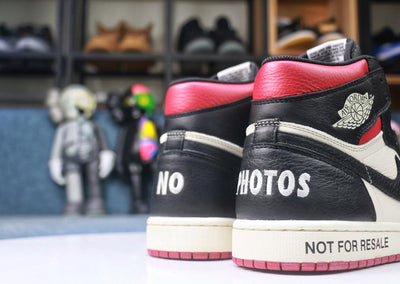 Jordan 1 Retro High "Not for Resale" Varsity Red