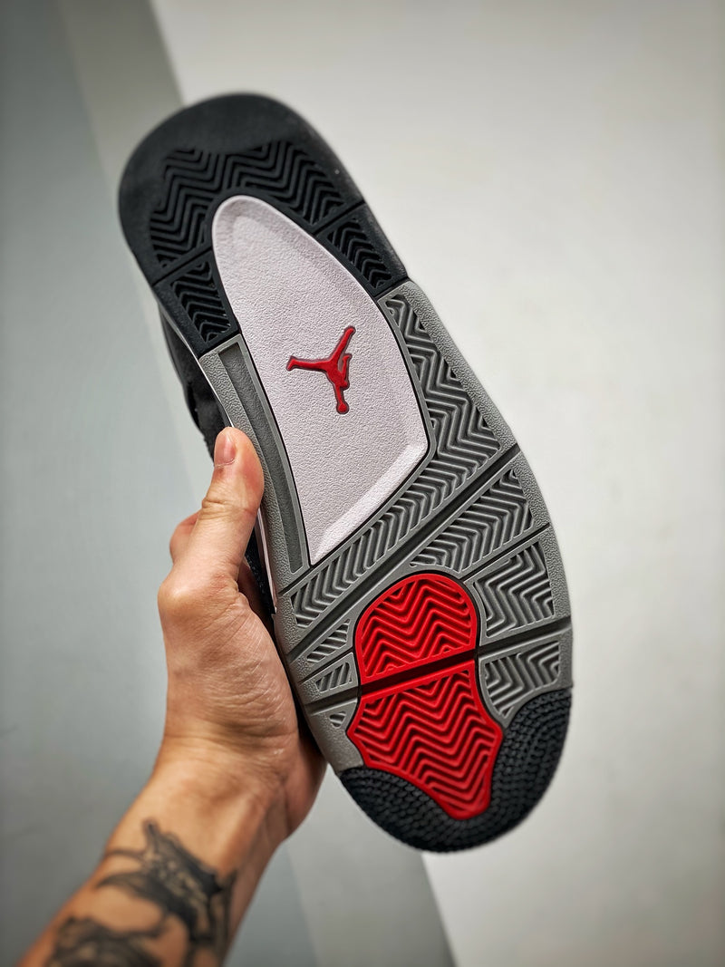 Jordan 4 Black Canvas