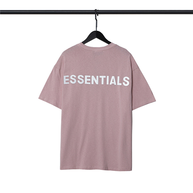Camiseta Fear Of God Essentials Rosa