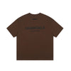 Camiseta Fear Of God Essentials Marrom