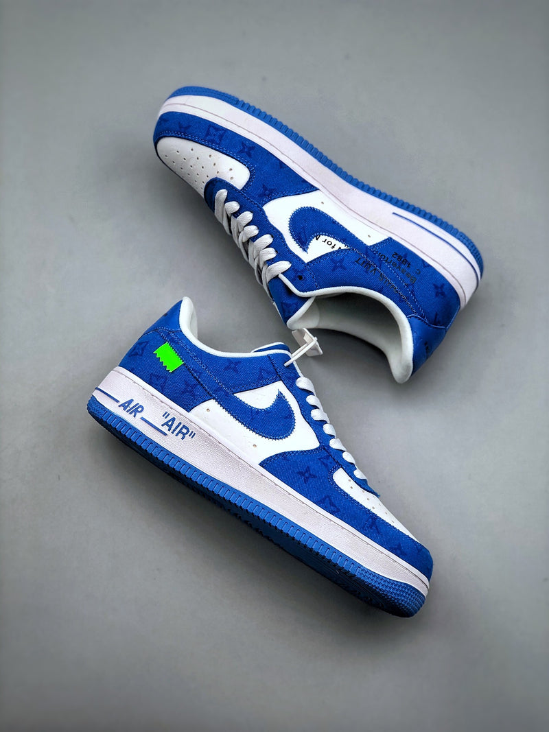 Nike Air Force 1 Louis Vuitton Blue
