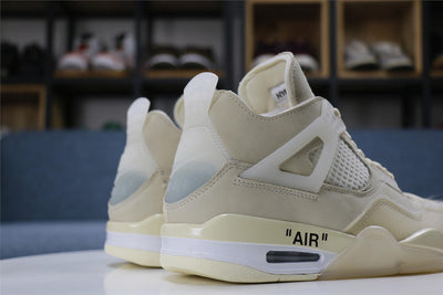 Jordan 4 Retro Off-White Sail