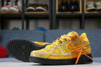 Nike Air Rubber Dunk Off-White University Gold
