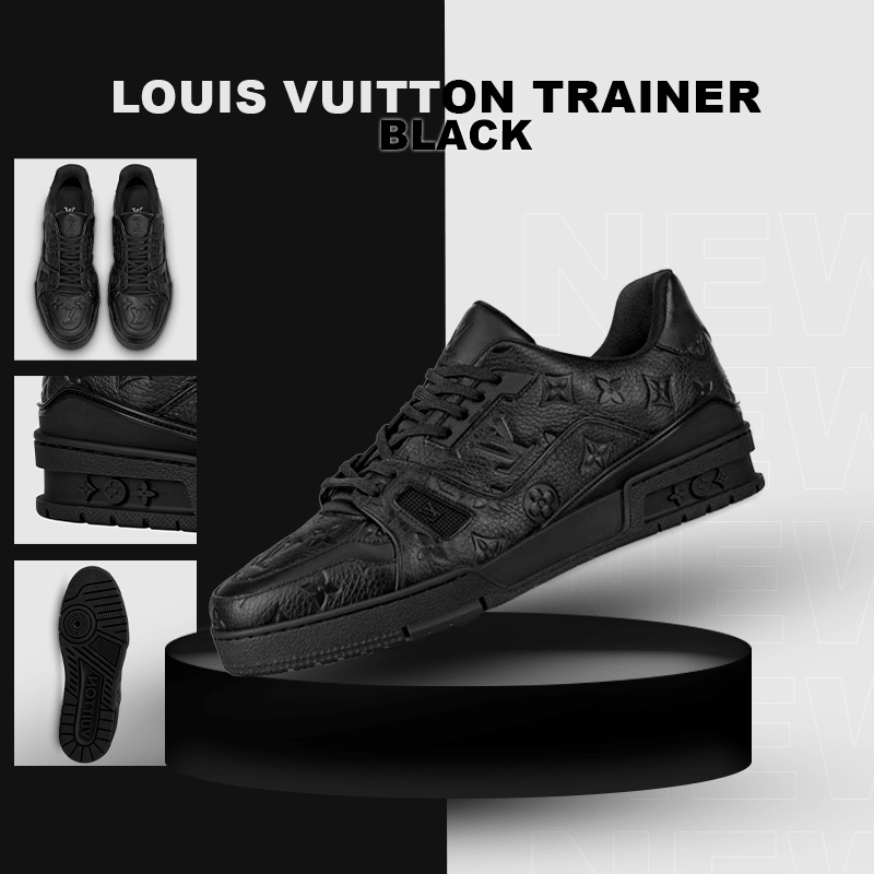 Louis Vuitton Trainer Black