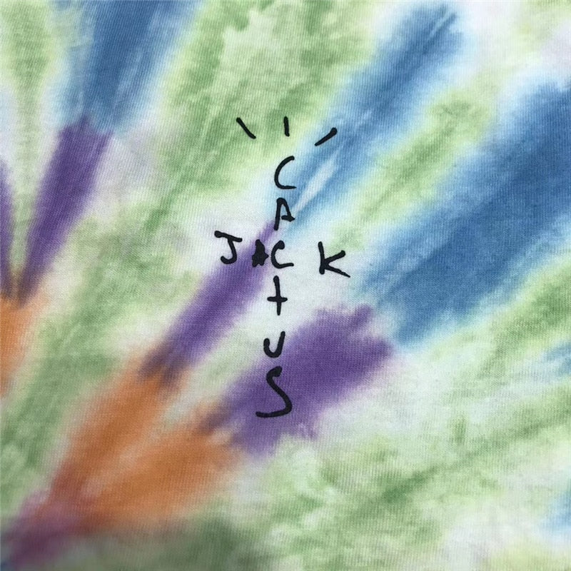 Camiseta Tie Dye - Cactus Jack 'Like a Light'