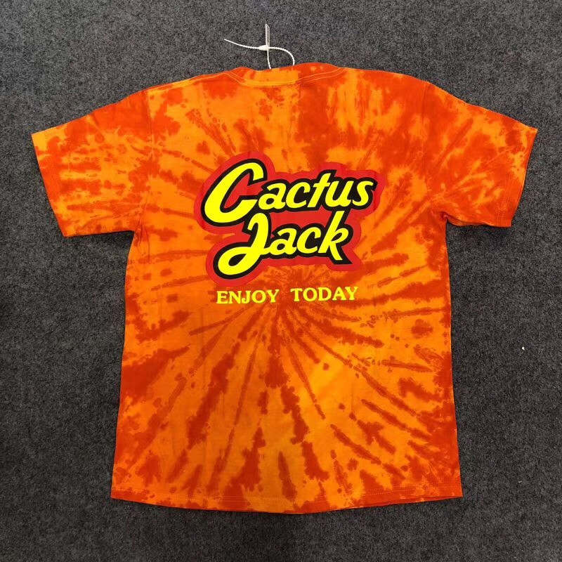 Camiseta Tie Dye - Cactus Jack 'Enjoy Today'