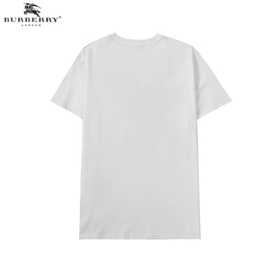 Camiseta Burbarry White Logo Bordada