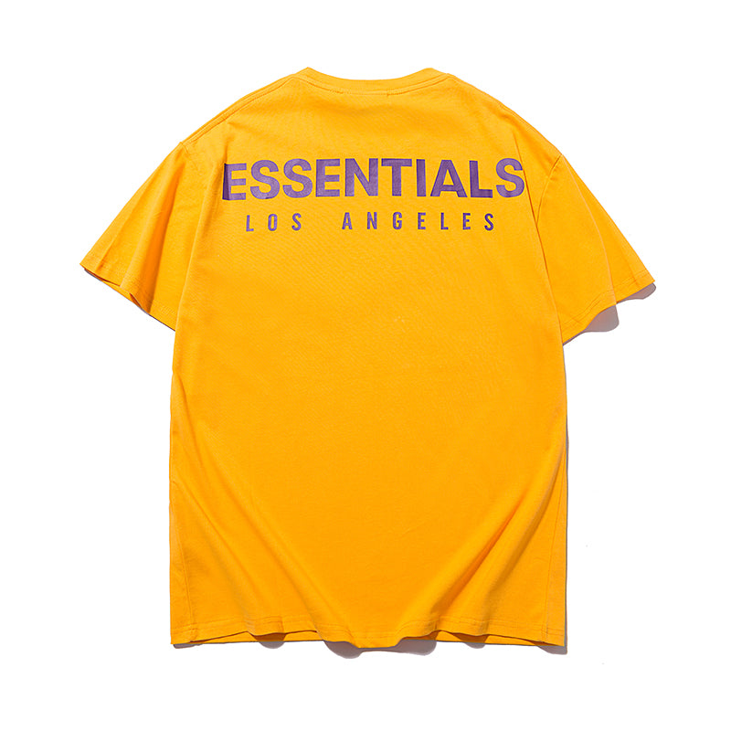 Camiseta Fear Of God Essentials Los Angeles Amarelo